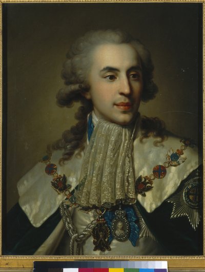 Portrait of Prince Platon Zubov, 1793 by Johann Baptist Edler von Lampi